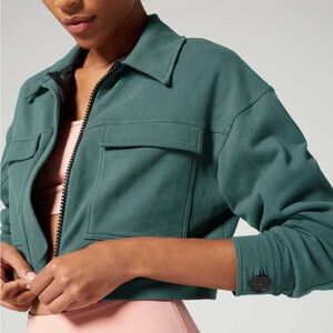NWT Wear It To Heart - CHARLIE SHIRT JACKET EVERGREEN